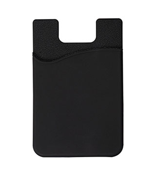 BLK-ICO-389 - Econo Silicone Mobile Device Pocket