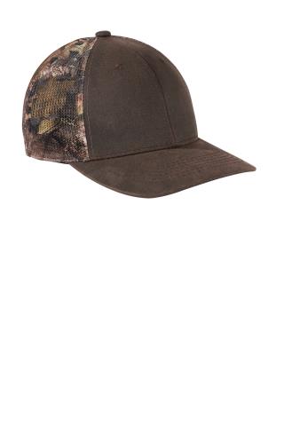 Pigment Print Camouflage Cap