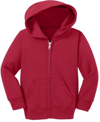 CAR78TZH - Toddler Full-Zip Hooded Sweatshirt