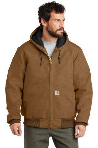 Quilted-Flannel-Lined Duck Active Jac