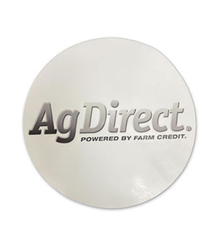 FC1-036 - AgDirect Circle Sticker