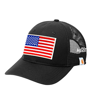 FC2-CT106687-FLAG - Rugged Professional Series Cap with Flag