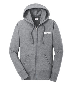 Ladies' Classic Full-Zip Hooded Sweatshirt