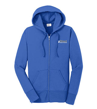 Ladies' Classic Full-Zip Hooded Sweatshirt