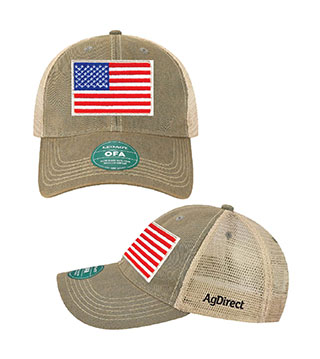 Old Favorite Trucker Cap with Flag