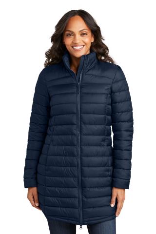 Ladies Horizon Puffy Long Jacket