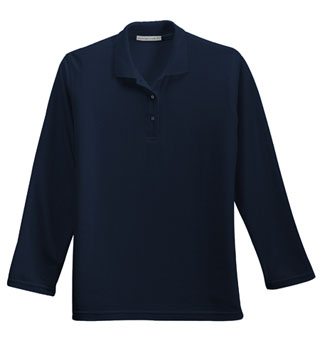 Ladies' Silk Touch L/S Sport Shirt