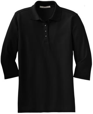 L562 - Ladies' Silk Touch 3/4-Sleeve Sport Shirt