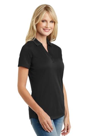 Ladies' Diamond Jacquard Polo