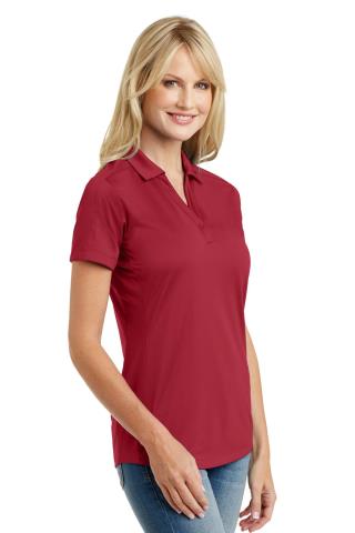 Ladies' Diamond Jacquard Polo