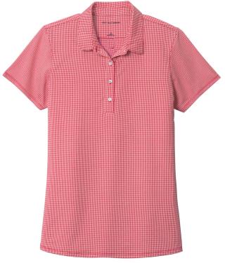 LK646 - Ladies Gingham Polo