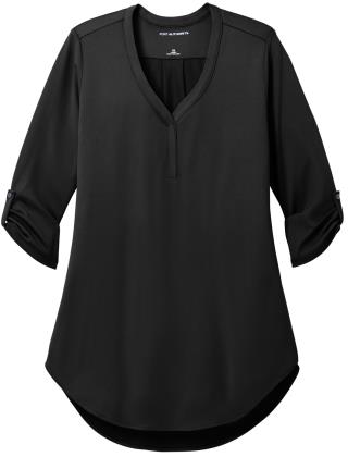 LK6840 - Ladies' City Stretch 3/4-Sleeve Tunic