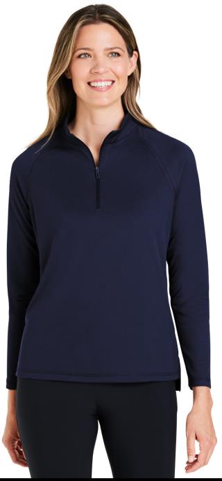 NE410W - Ladies' Revive coolcore Quarter-Zip