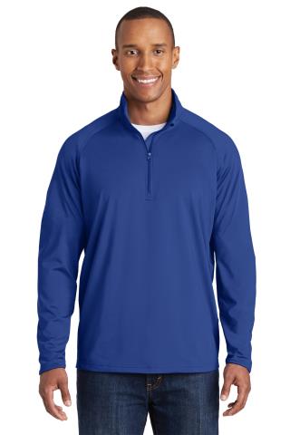 Tall Sport-Wick Stretch 1/2-Zip Pullover